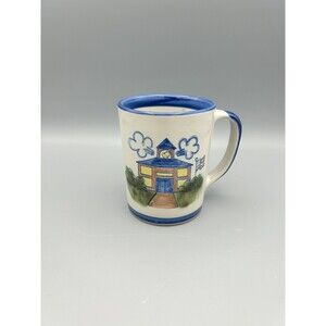 Louisville Pottery Stoneware Mug "School Nurse" Hand Painted